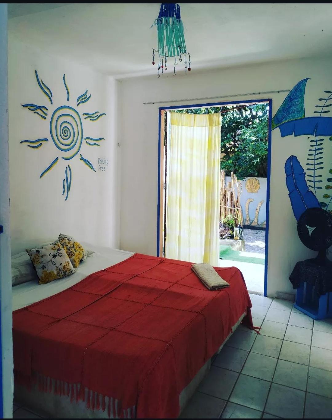 Хостел Casinha Blue Pipa Praia de Pipa Экстерьер фото