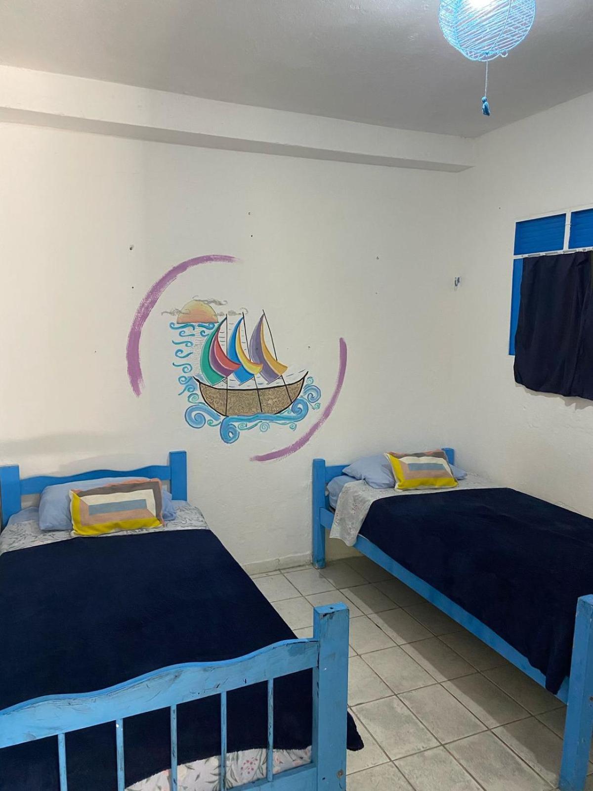 Хостел Casinha Blue Pipa Praia de Pipa Экстерьер фото